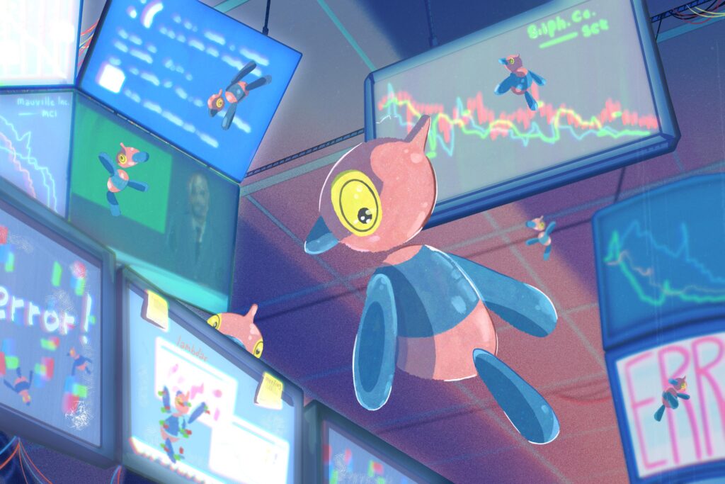 [OC] Go, Porygon-Z! Glitch the Stock Market!