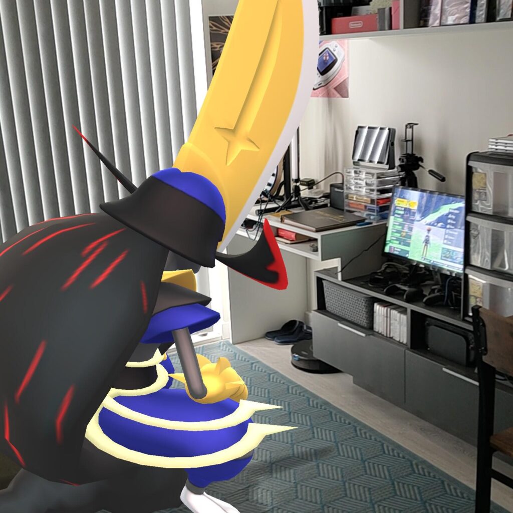 He won't let me play anymore. He's mean to me.