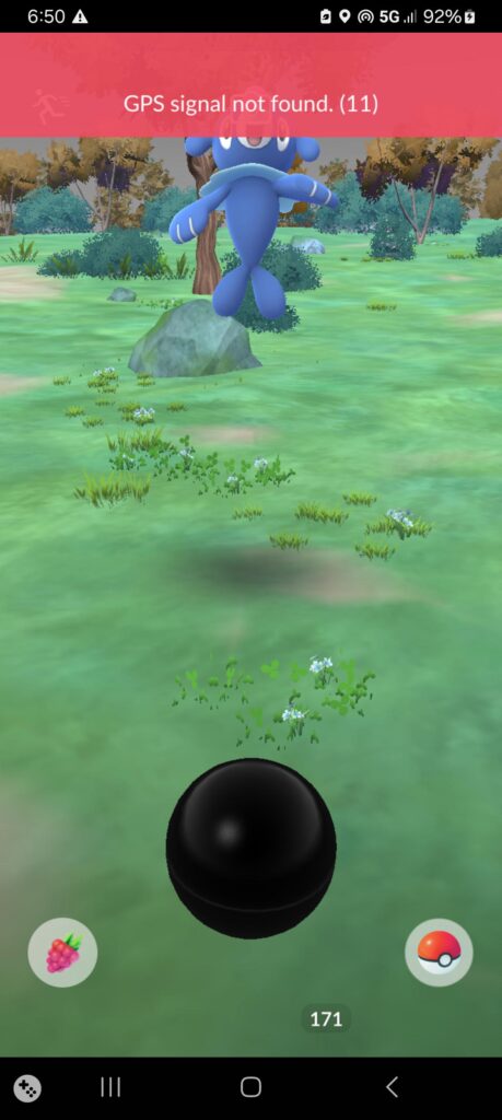 Throwing bowling balls at Popplio