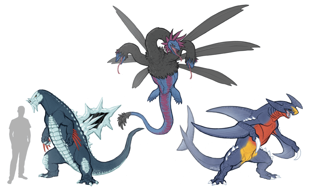 Pokémon with a more realistic style [OC]