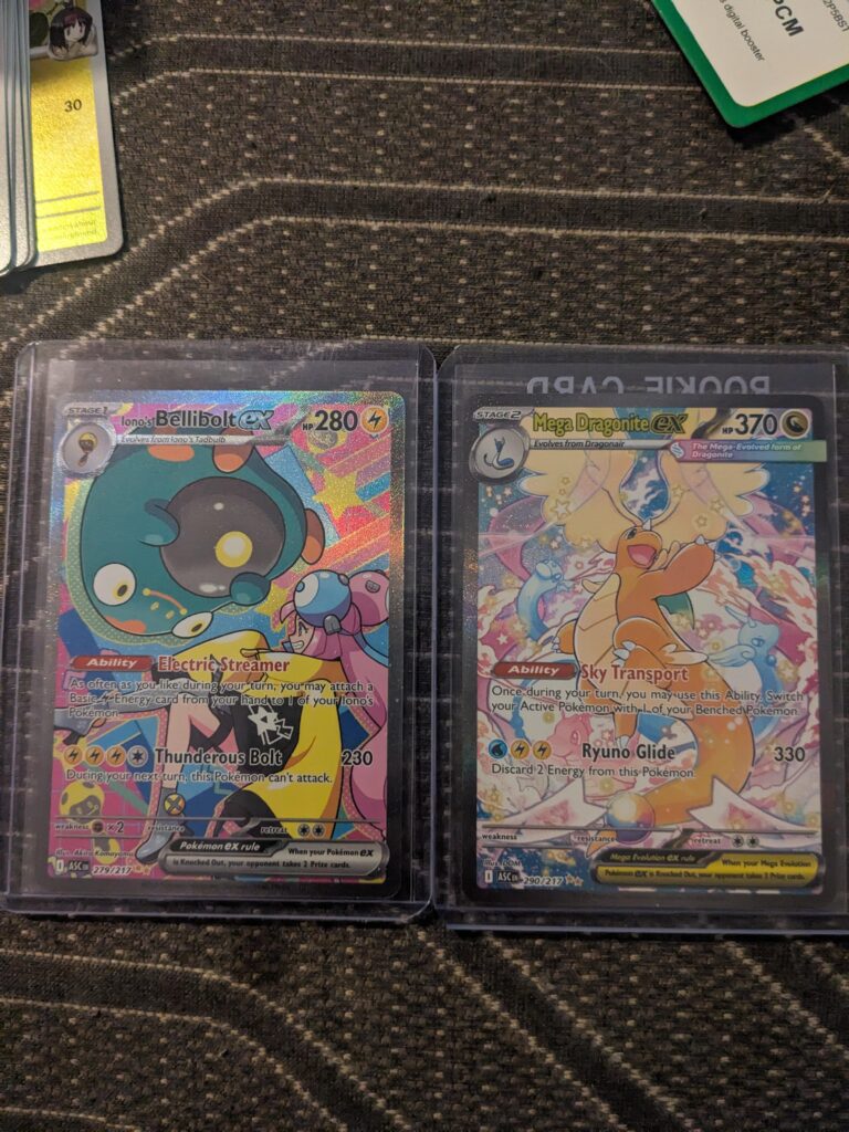 Watched a scalper put a mega meganium box back at Walmart, bought it after him, fiancee and I pulled these. Our first SIR's ever.
