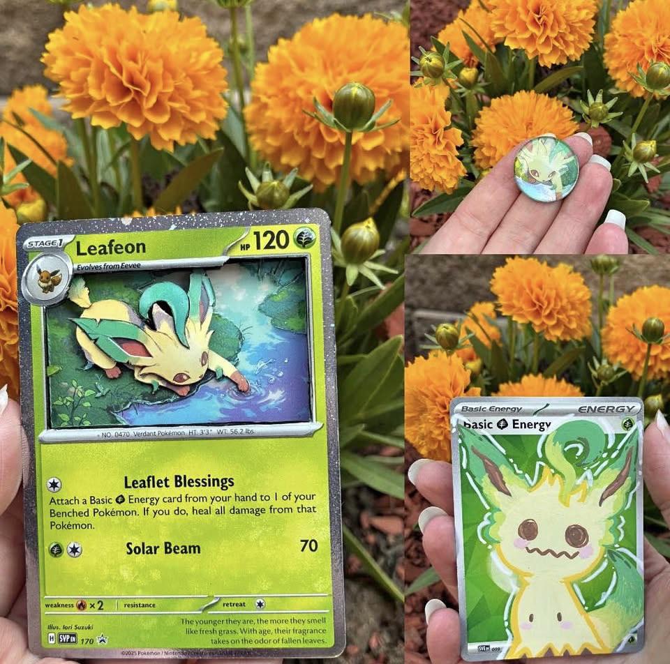 I made a 3D Altered Leafeon