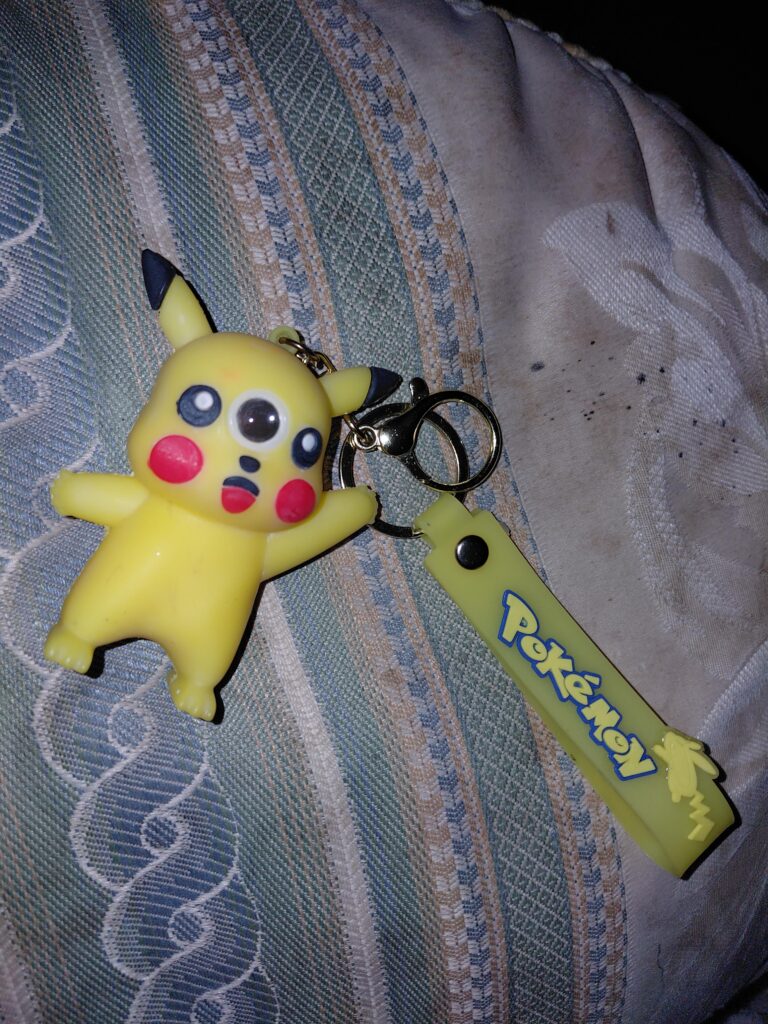Picachu Keyring light