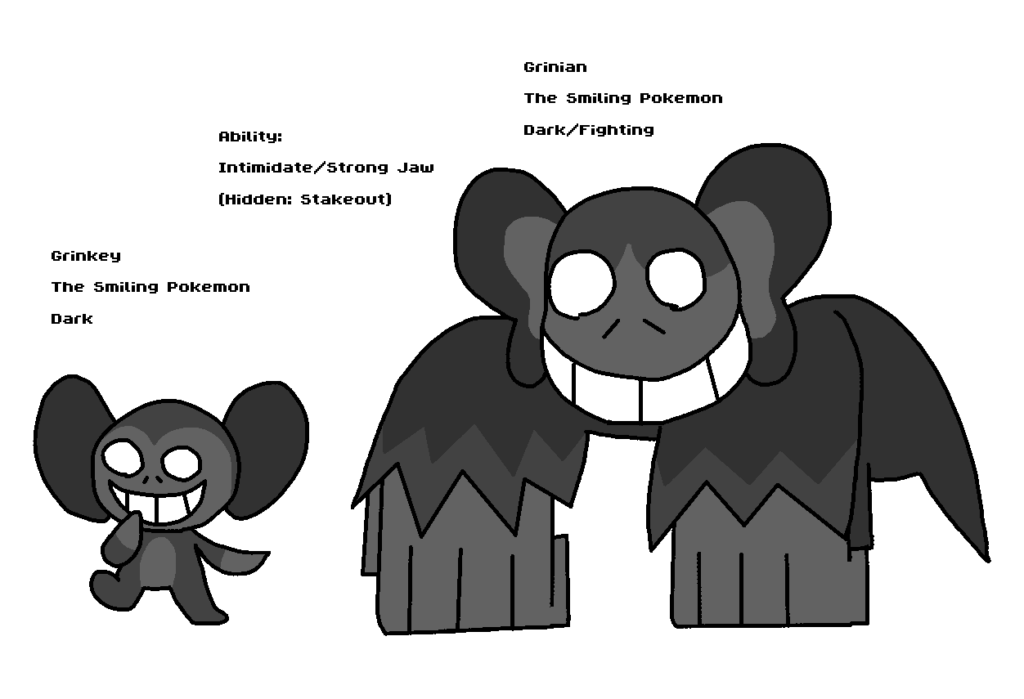 mmm. monkeys (based on chimps and gorillas!)