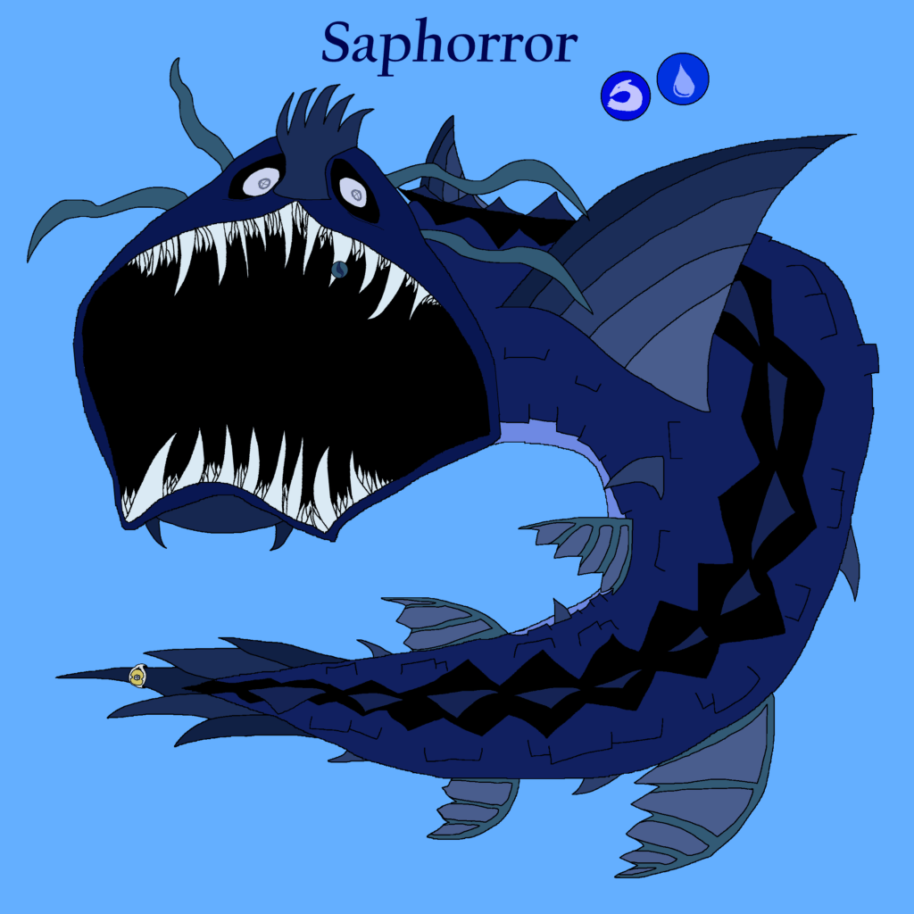 I drew this pokemon I saw in a dream