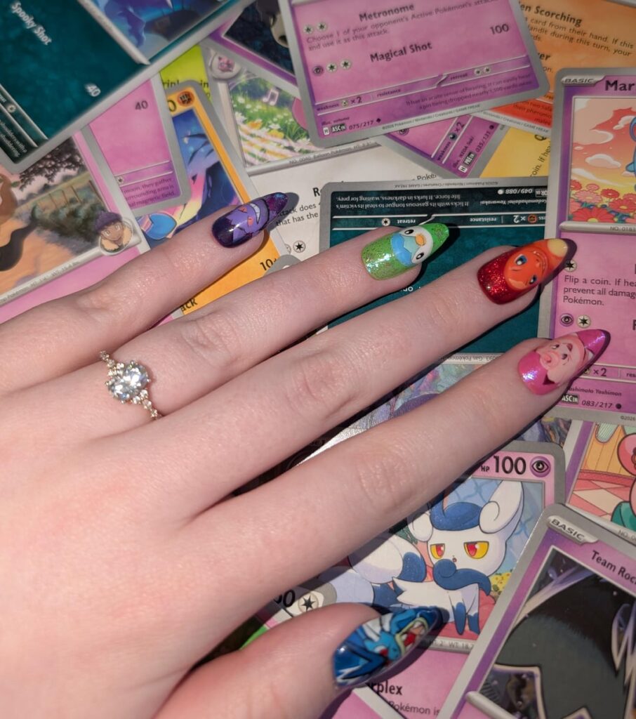 Pokémon nails