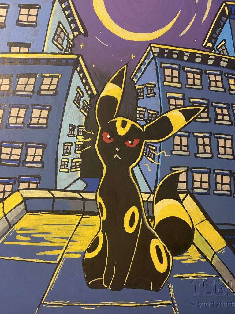 Umbreon Binder I painted recently