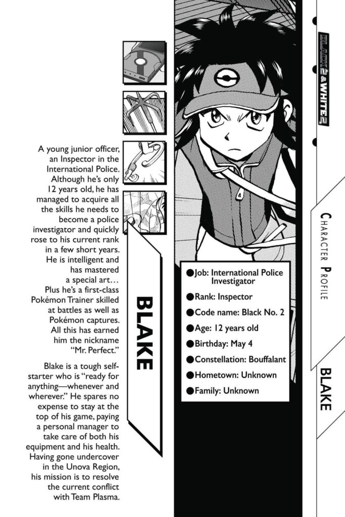 Today is the birthday of Lack-Two (Blake), the protagonist of the 11th story arc of the Pocket Monsters Special (Pokémon Adventures) manga.