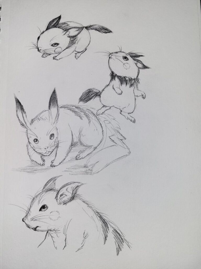 a couple of semi-realistic rats !!