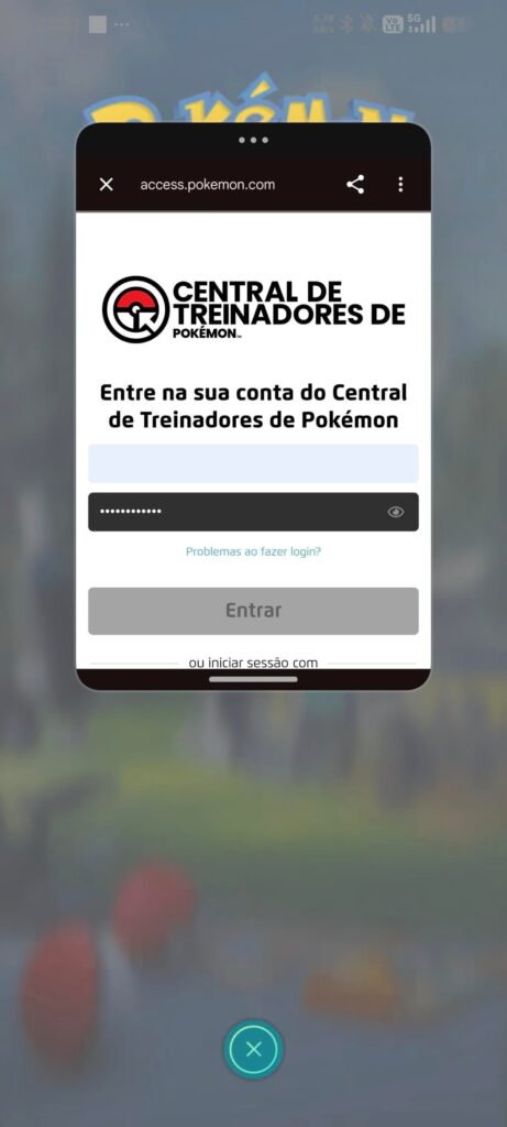 Unable to login