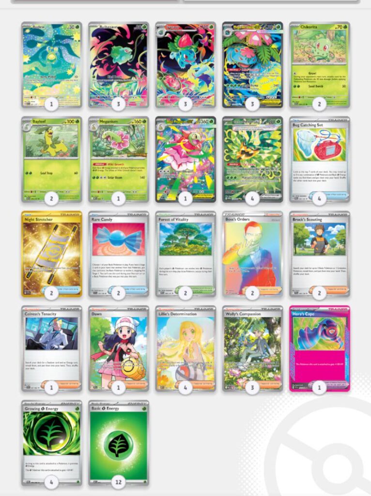 Suggestions for Teal mask ex and mega Meganium/Venusaur deck