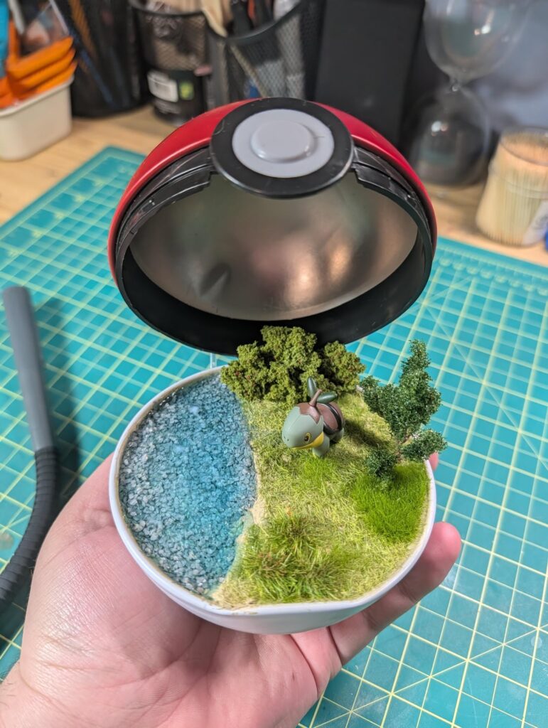 Inside Turtwig's Pokeball