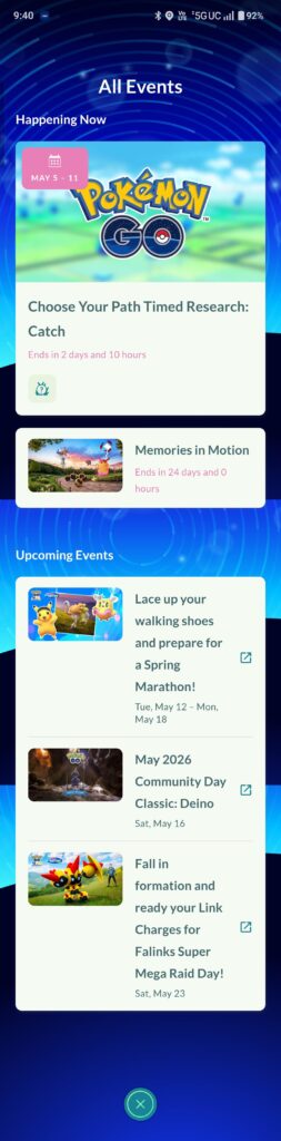 Am I crazy or do they just never actually advertise events happening?
