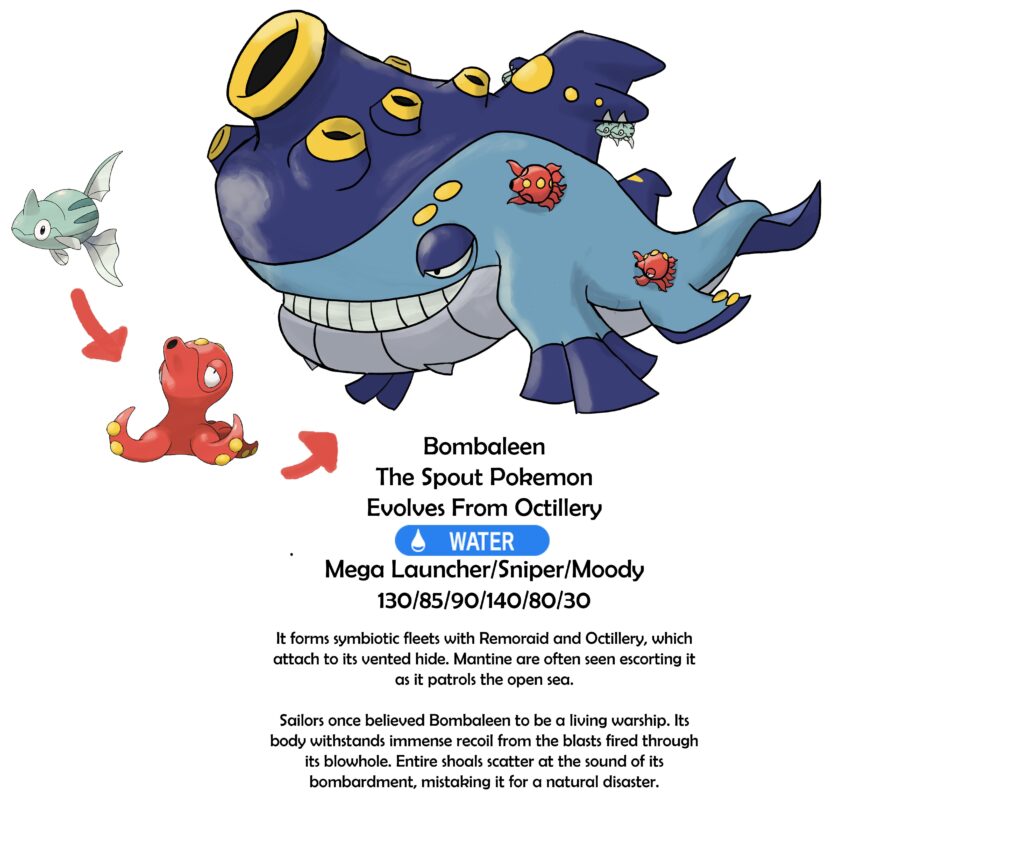 My Take on an Octillery Evolution