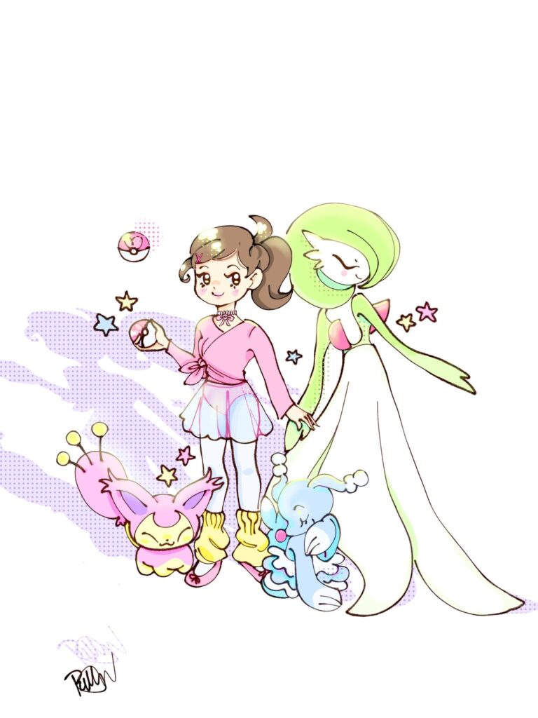 Ballerina pokemon team by me! What do you think?
