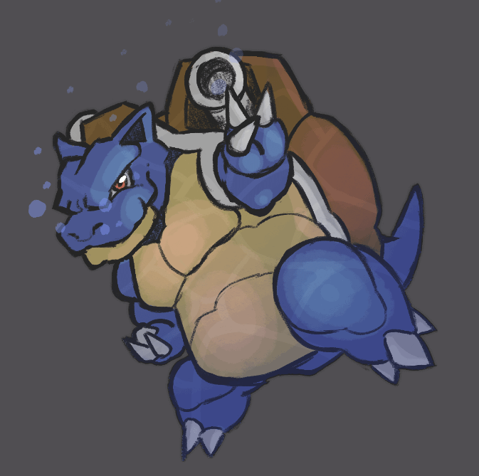 i drew blastoise