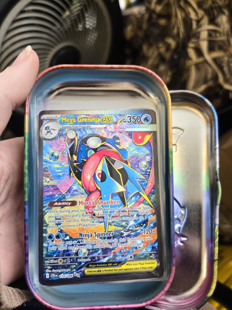 Showing off my new card