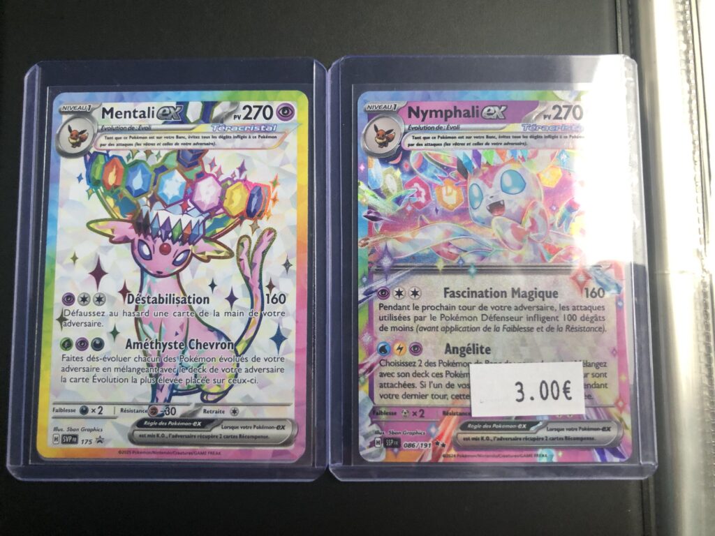I got these 2 French cards in Brussels today!