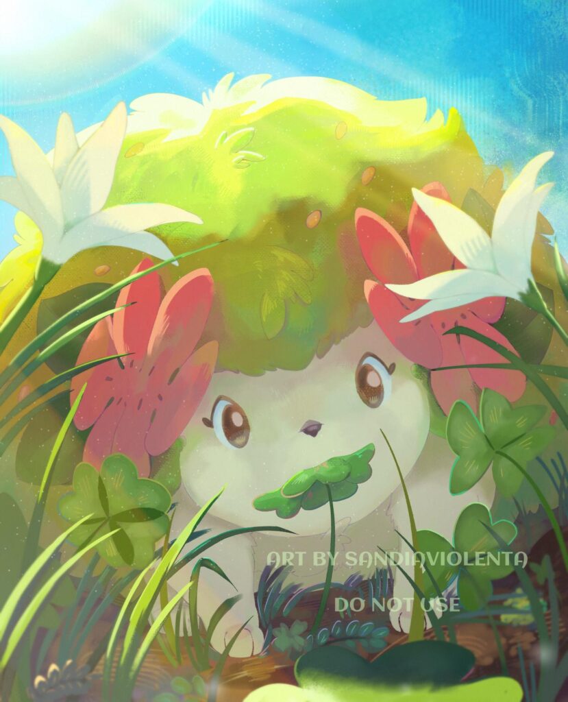 OC  (Art by me) - Clover nibble