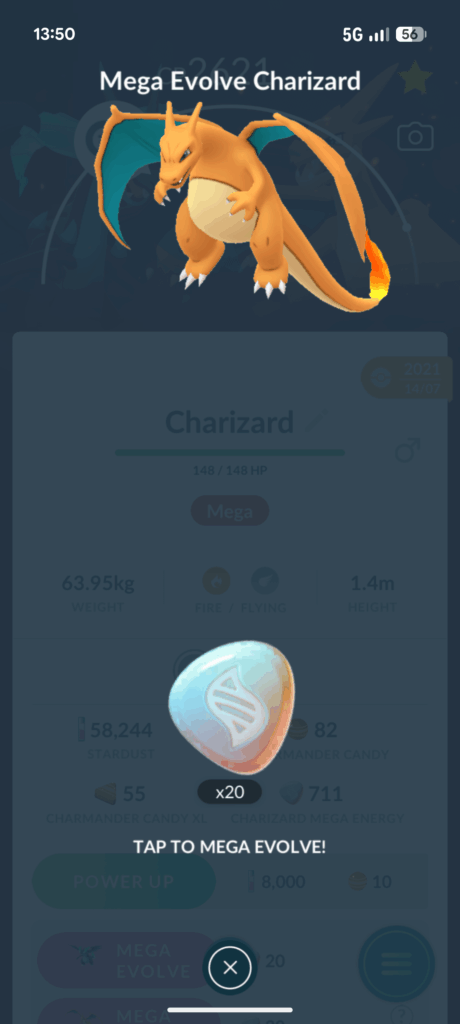 Should I be mega evolving a lot more to level it up?