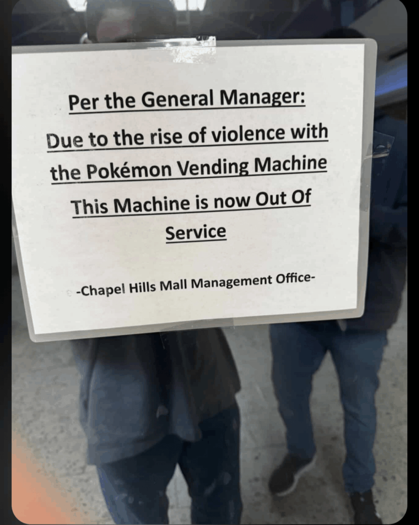 Found this at the vending machine in my local mall