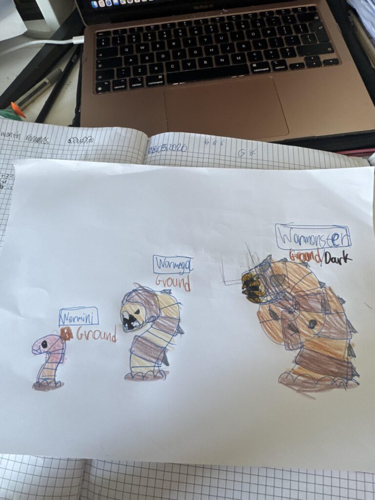 My dune worm fakemon!