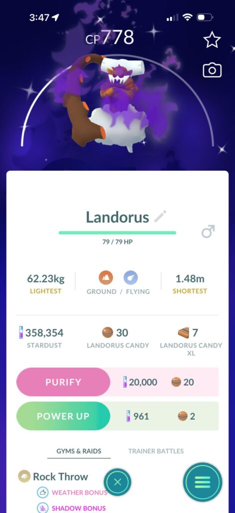 Giovanni Shiny Catch