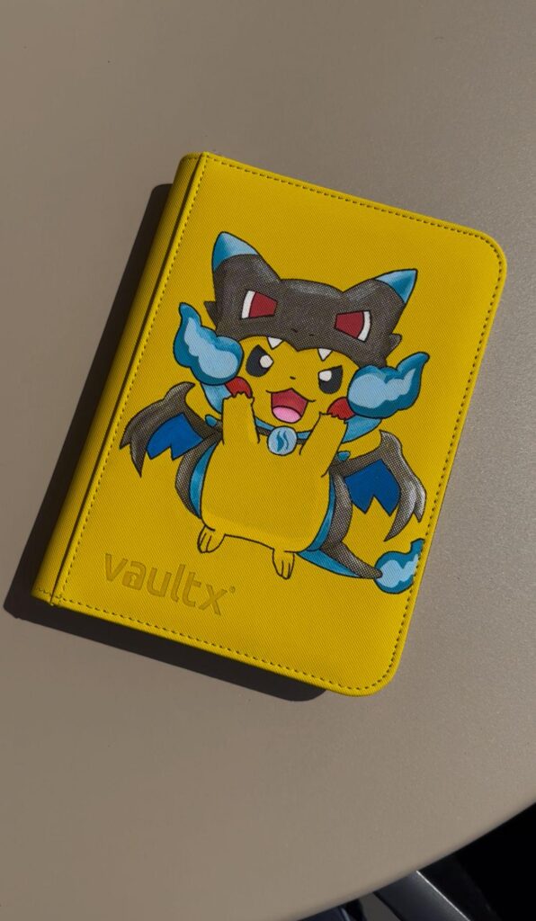 Painted my pokemon binder!!!