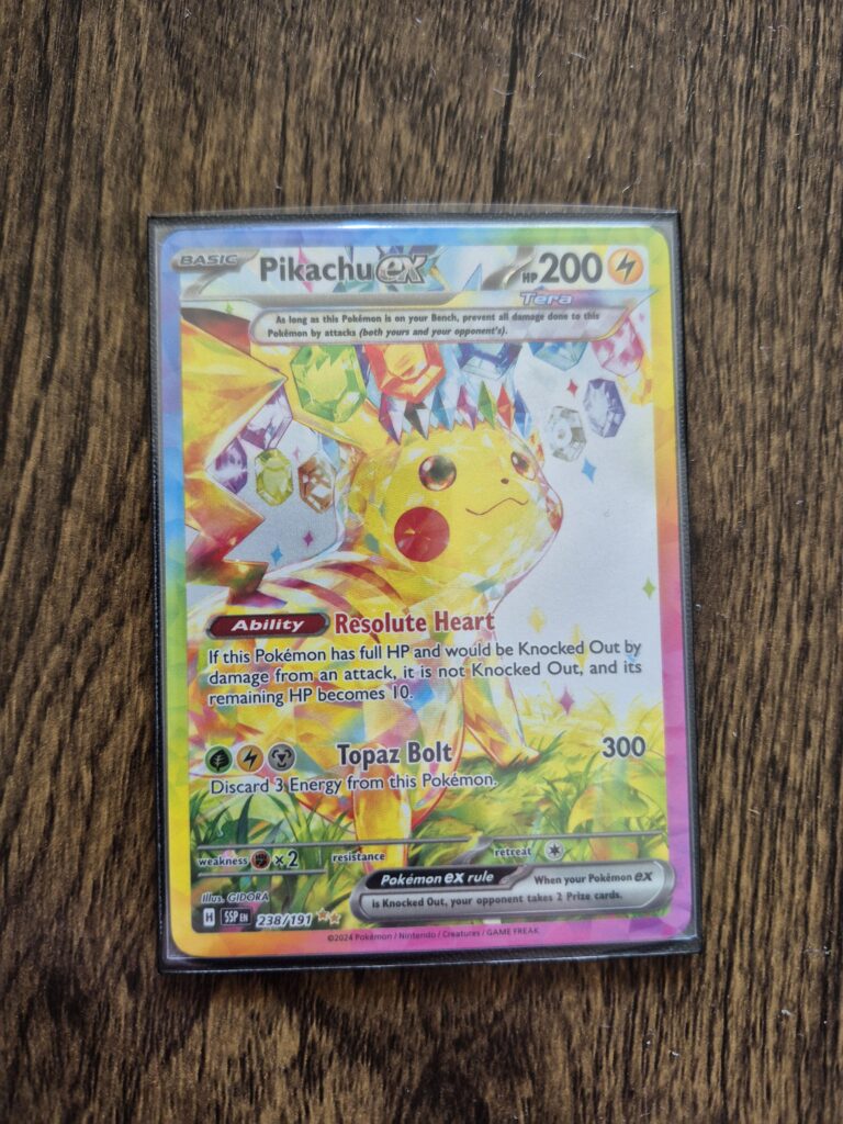 I finally got the Butthole Pikachu!