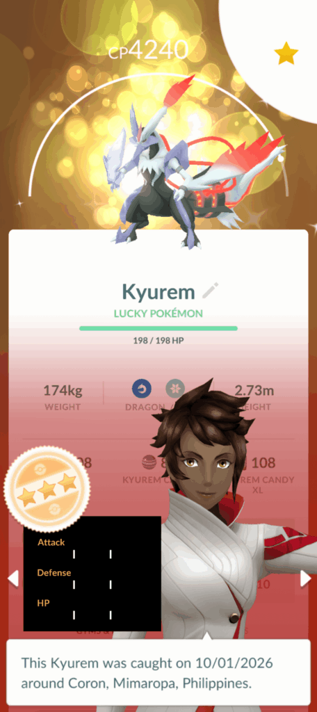 Can't rate my Pokémon