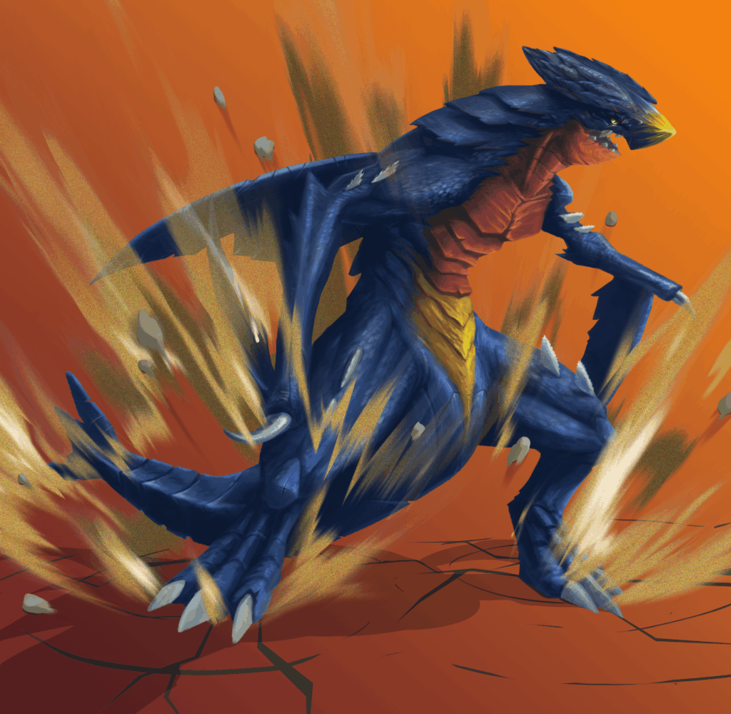 I drew Garchomp...again [OC]