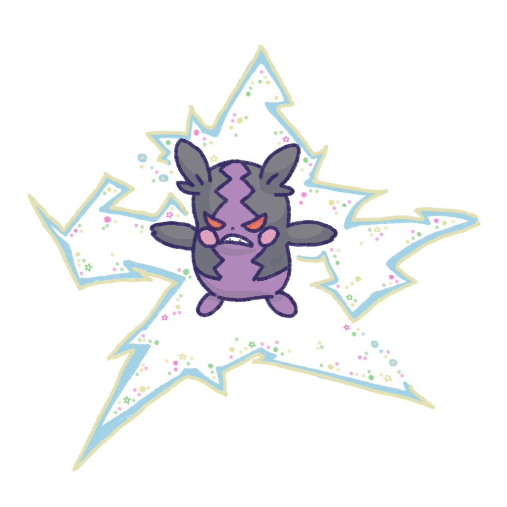 [OC] I drew Morpeko ☆