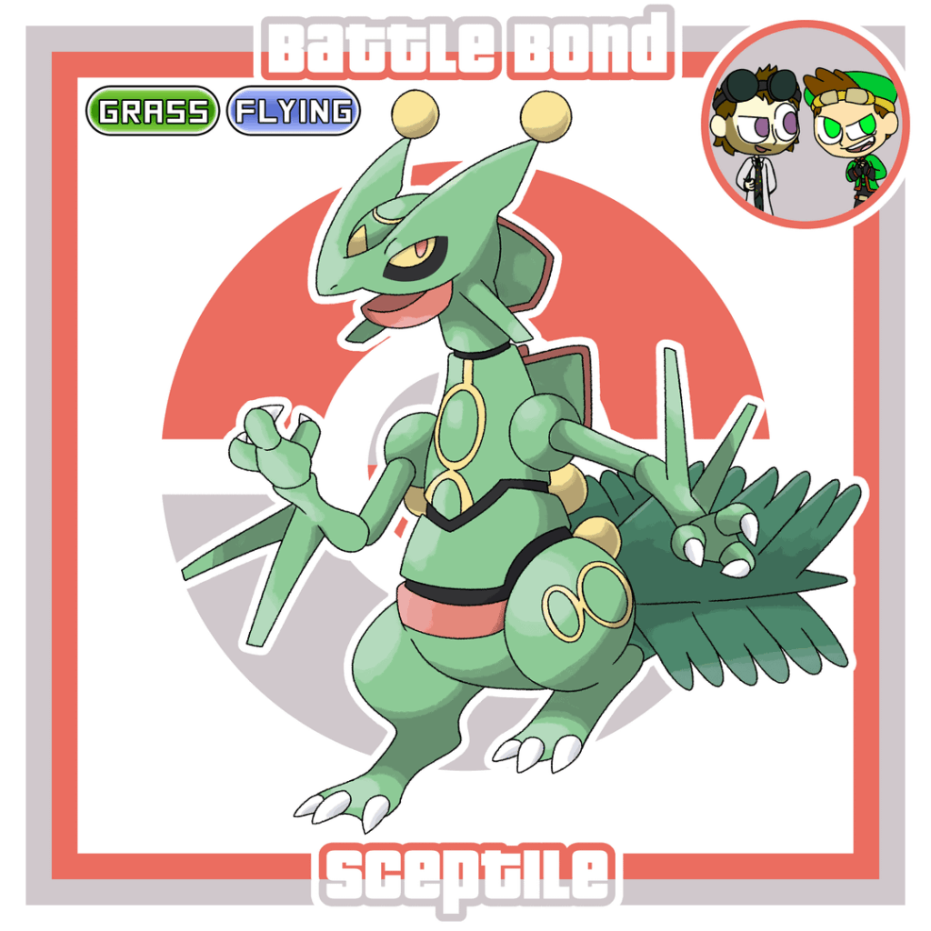 What if Sceptile had a Battle Bond form?