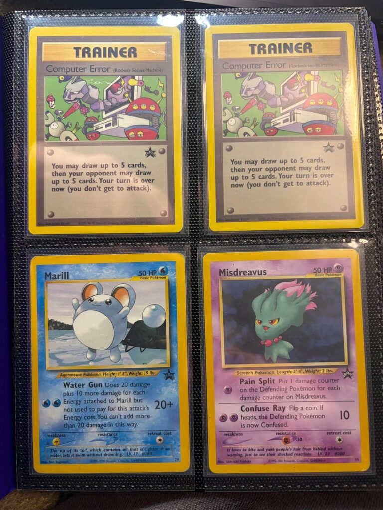 Started to collect again about 7 months ago, and I’ve been trying to find Black Star Promos in particular, it ain’t anything crazy but I’m happy so far 👏🏻