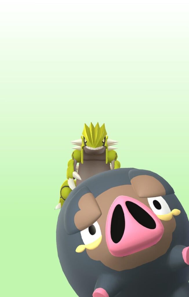 Easter egg for lechonk community day