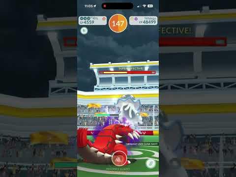 Nihilego Solo, No Weather Boost, No Adventure Effect, Pound/Gunk Shot, Primal Groudon + Shadow Groudon + 4 Shadow Mamoswine Double Catch Tanks