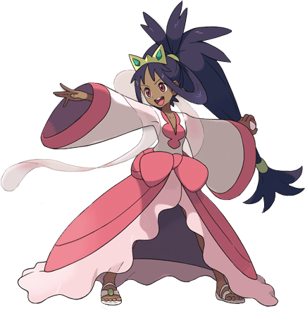 Isn't it interesting that Iris, the champion of the Black and White region, is named after Rainbow