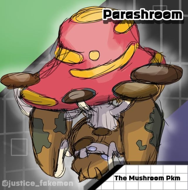 A Fanmade evolution for Parasect (weather it’s better off not evolving or not is up to you)