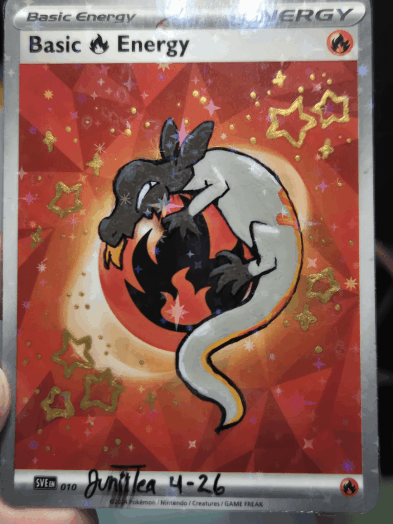 (OC) Procrastinating my finals and drawing Pokémon on cards instead