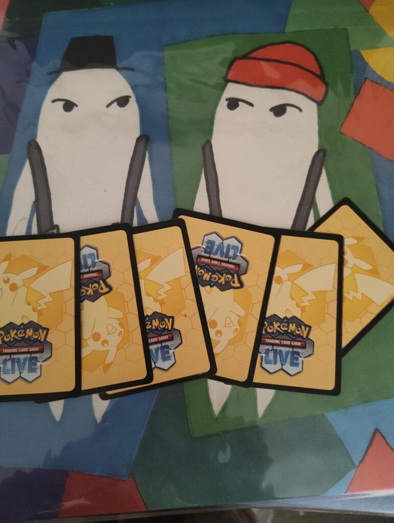 code cards, first come first serve