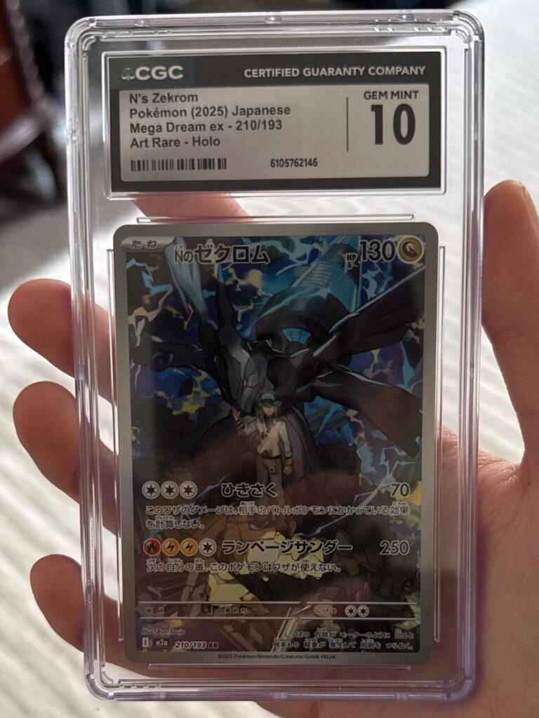 Got my first ever slab at a card show 🫶