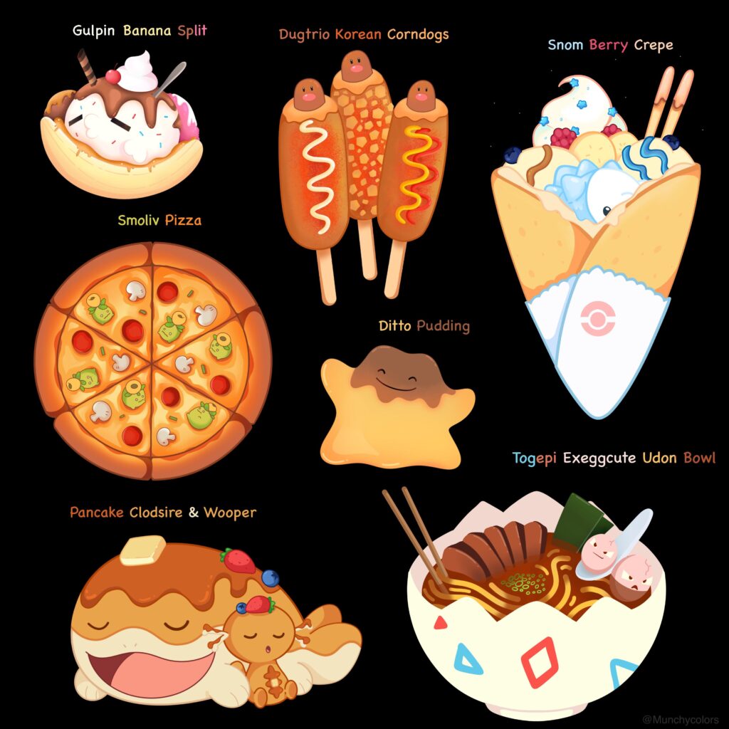 Pokemon Food Edition! ✨