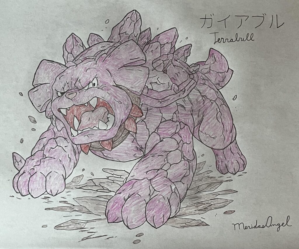 Congratulations! Your Granbull Evolved Into Terrabull! [OC]