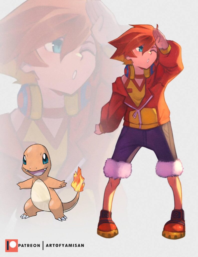 Charmander Gijinka (OC)