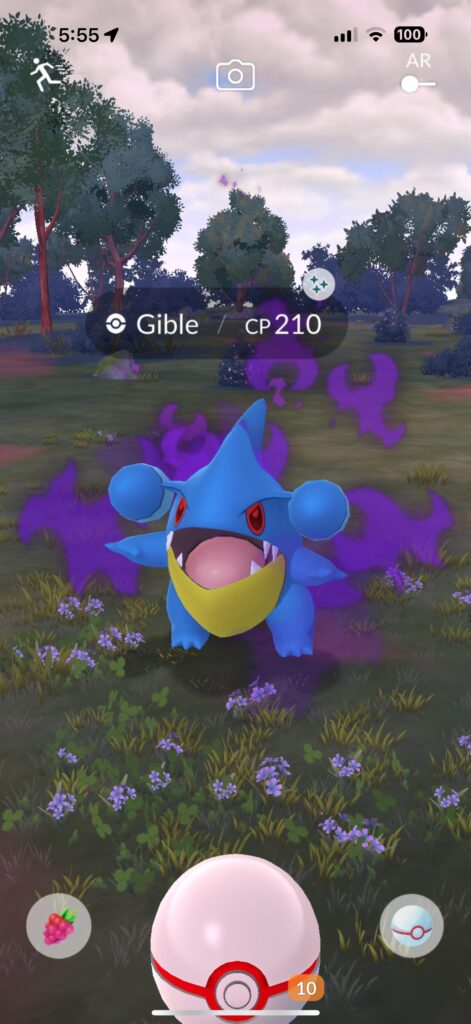 I wish they would add sound to the shiny encounter.