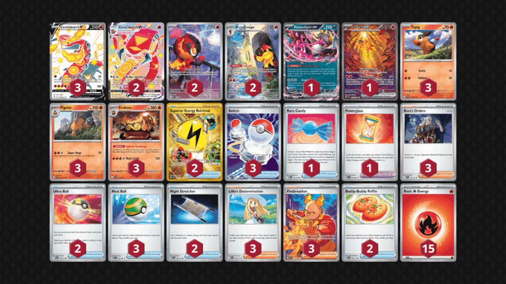 Centiskorch VMAX + Emboar
