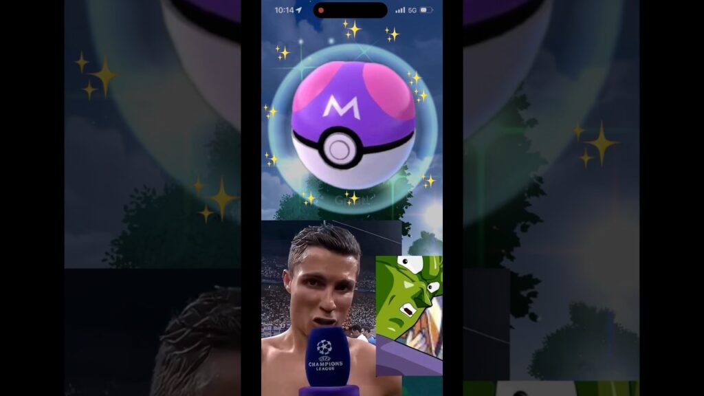 hunting wild Pokemon in Pokemon Go!