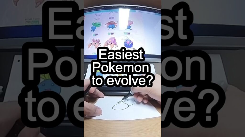 Easiest Pokemon to evolve! Guess the Pokemon #shorts