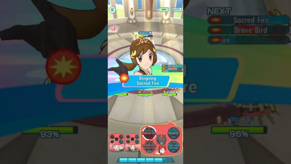 [Pokemon Masters EX] Pasio Towers: Fire Tower 30 (Johto vs. Johto)