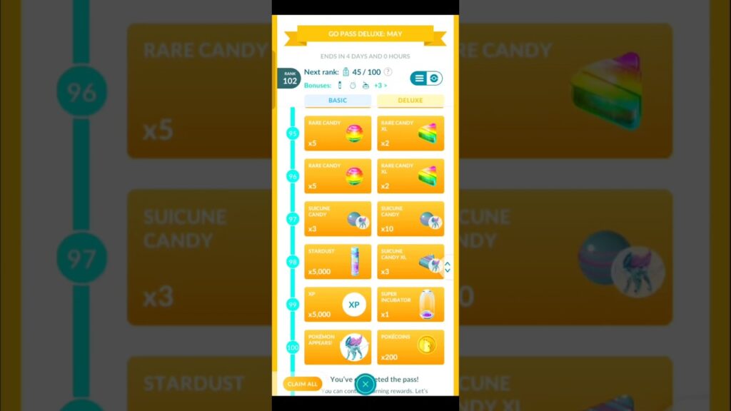 9999 PokeCoins for Go pass May in Pokemon go